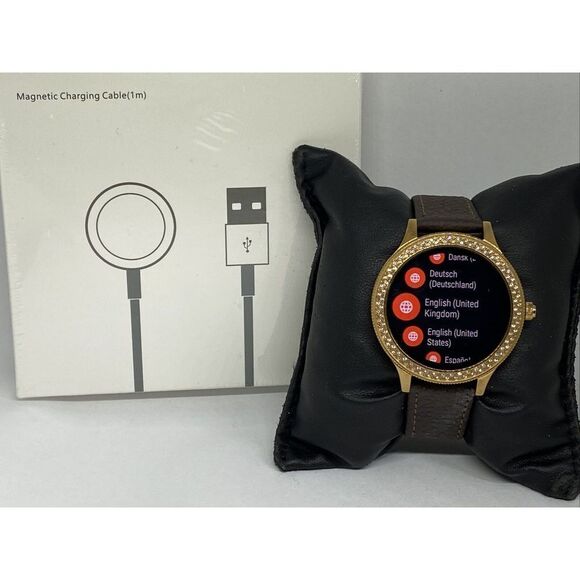 Fossil Gen 3 Authentic Genuine Smart Watch Custom Band FTW6008 DM262 - Picture 1 of 12